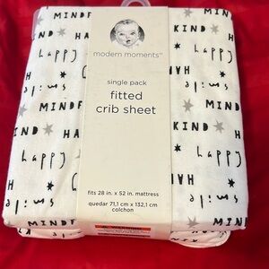 New Modern Moments Crib Sheet
